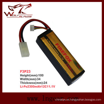 Firefox 2300mAh 11.1V-batería de Li-Polymer c Lipo Li-Po 12 12 c